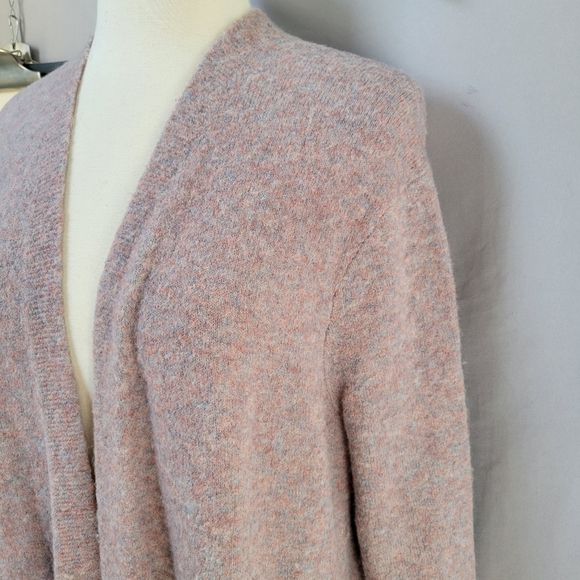 Madewell Kent Cardigan Sweater in Coziest Wool Yarn Heather Purple M - Picture 11 of 16